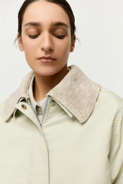 Куртка со съемным воротником AROUND, цвет: хаки, 210_76C02 купить онлайн