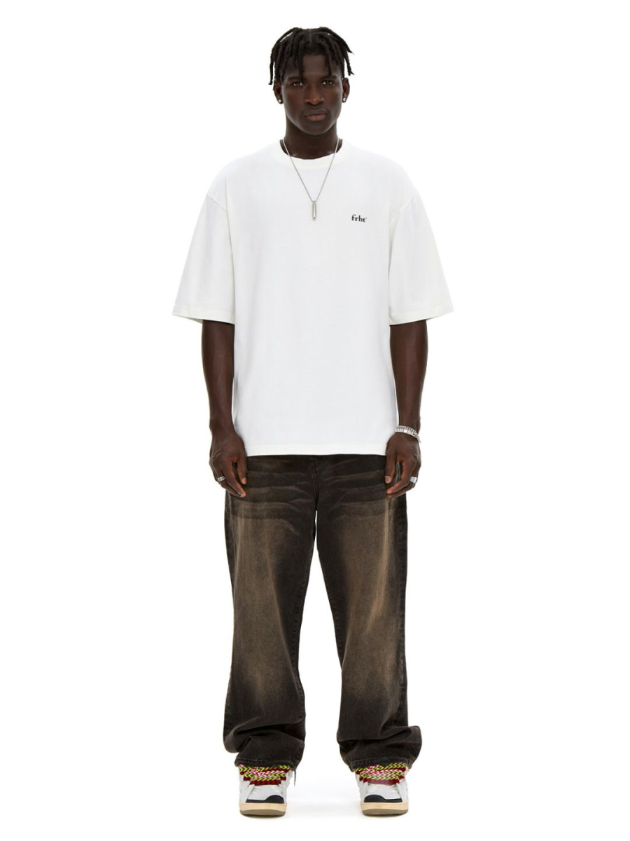 Футболка с принтом FRHT, цвет: белый, TSFCKWHT купить онлайн