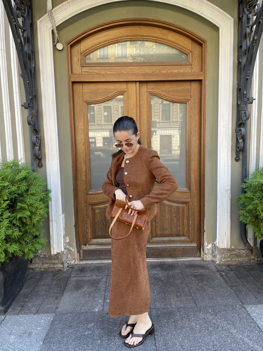 Сумка «Спаржа» / «Asparagus» VOLCHEK, цвет: оранжевый E5 купить онлайн