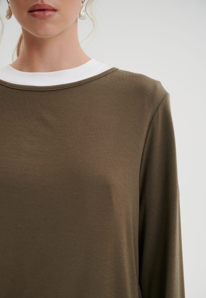 Лонгслив свободного кроя CHUBA, цвет: зеленый,  купить онлайн