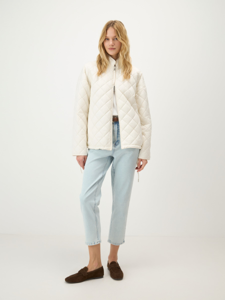 Куртка-бомбер двусторонняя Conso, цвет: белый, SES 260111 - белый купить онлайн