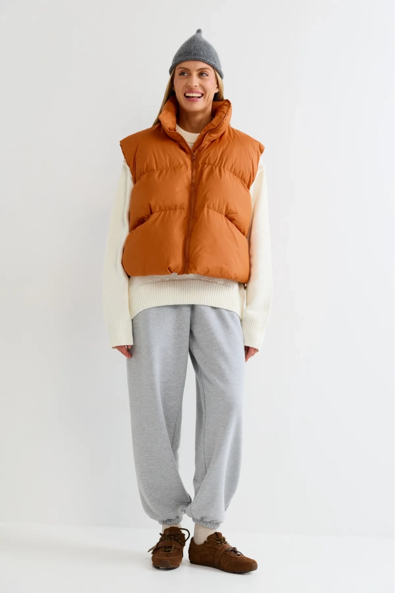 Жилет Erist store, цвет: оранжевый, НФ-00003203 купить онлайн