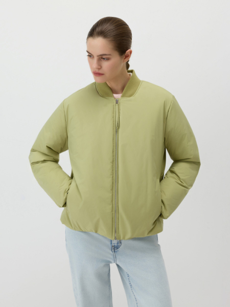 Утепленная куртка-бомбер