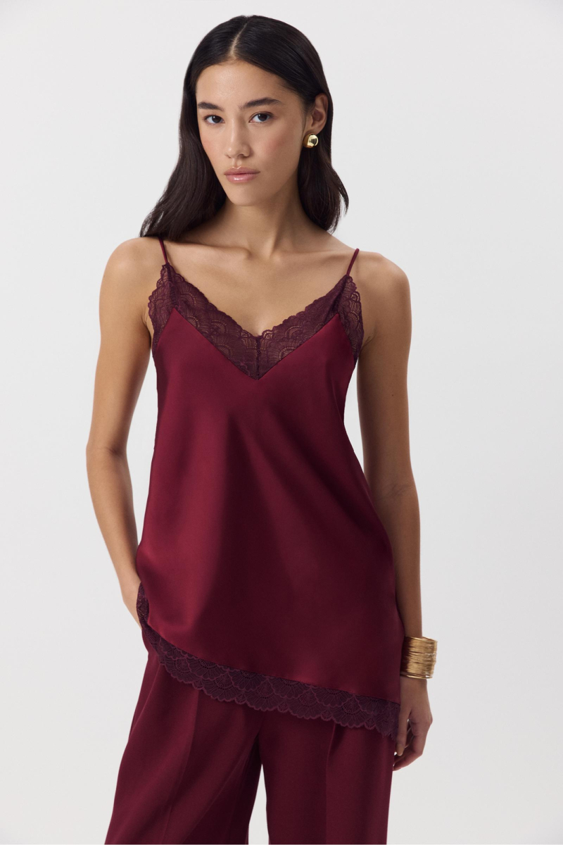 Топ с кружевом Топ с кружевом