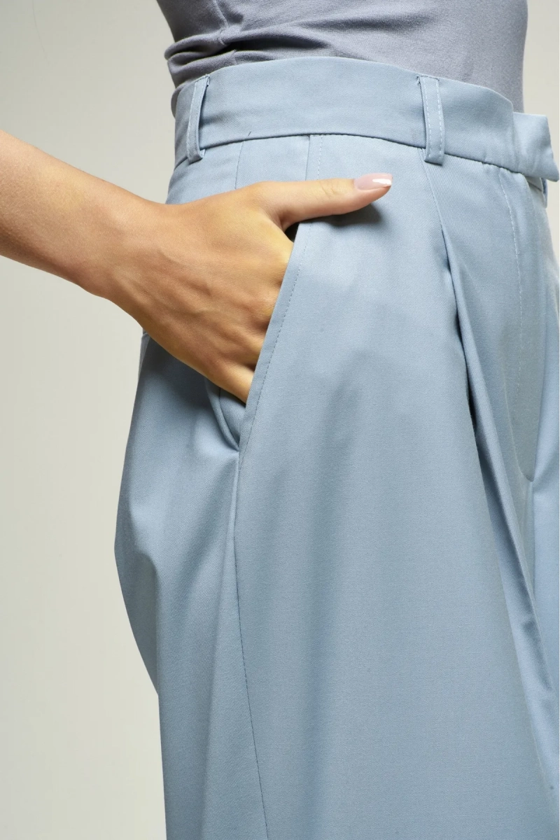 Брюки Classic Blue Erist store, цвет: голубой, НФ-00001662 купить онлайн Брюки Classic Blue Erist store, цвет: голубой, НФ-00001662 купить онлайн