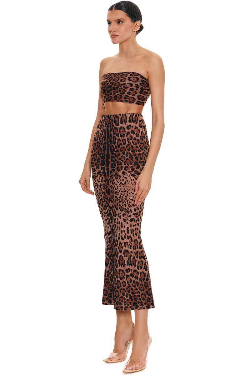 Топ-бандо леопардовый SODAMODA, цвет: леопард, 12258 купить онлайн