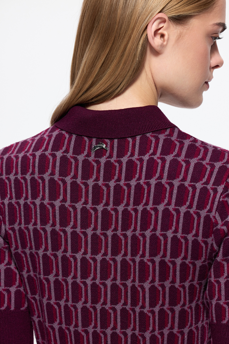 Платье вязаное женское DREAMS BY ALENA AKHMADULLINA, цвет: фиолетовый, 126104070304559/712000 купить онлайн