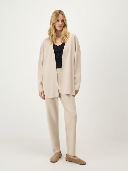 Кардиган с поясом Conso, цвет: бежевый, KCL 260711 - светло-бежевый купить онлайн