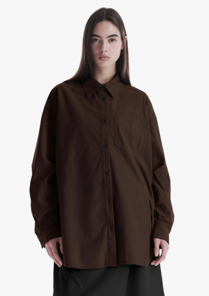 Рубашка из экозамши