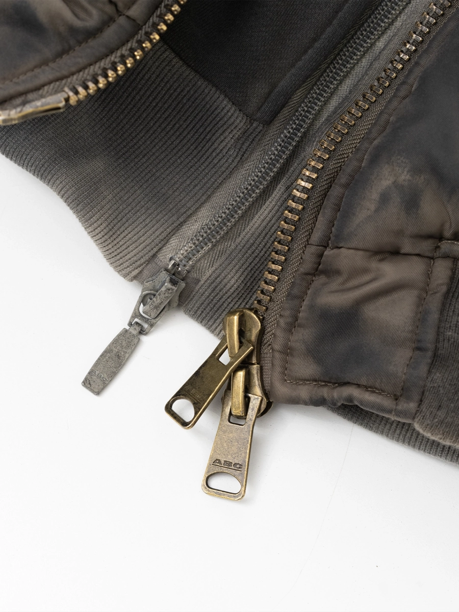 Бомбер с капюшоном ABC, цвет: серый, 00-293 купить онлайн