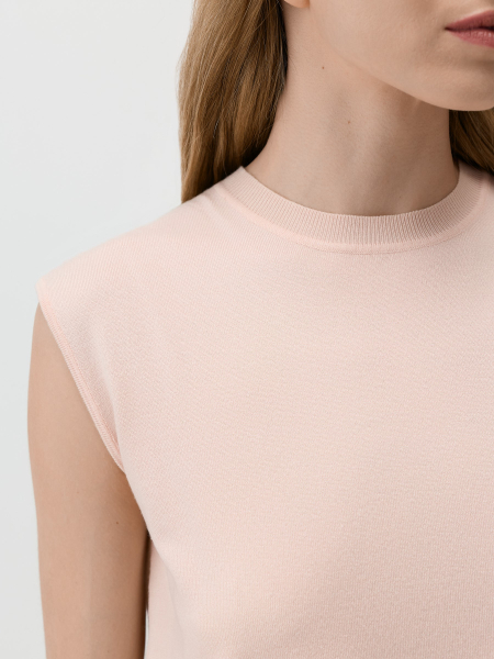 Топ из вискозы Conso, цвет: розовый, KM 260721 - светло-розовый купить онлайн