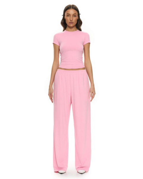 Футболка базовая Suborbia, цвет: розовый, 03340 купить онлайн