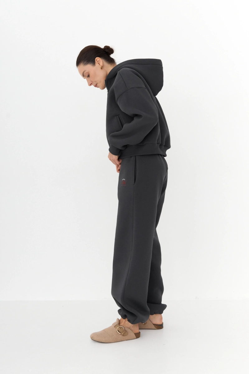 Толстовка на молнии с капюшоном Ricoco, цвет: серый, 5047/2 купить онлайн