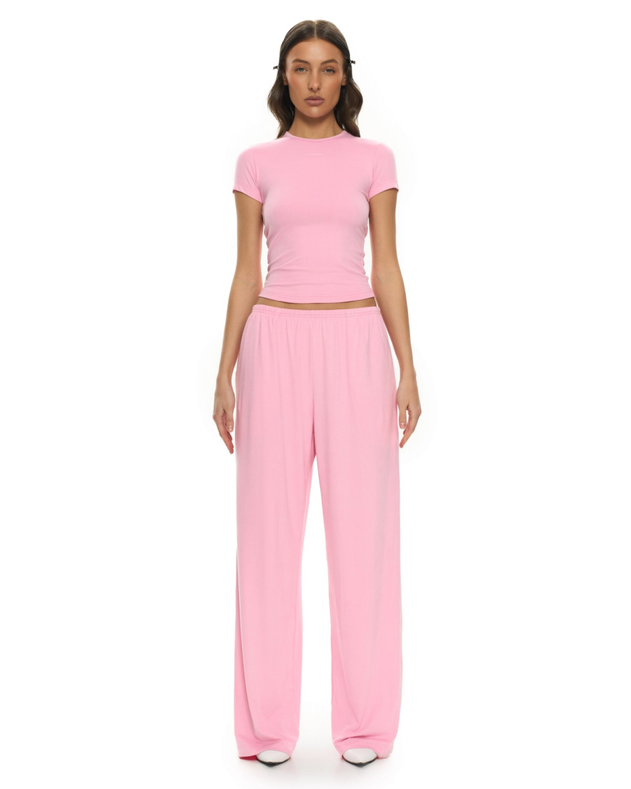 Футболка базовая Suborbia, цвет: розовый, 03340 купить онлайн