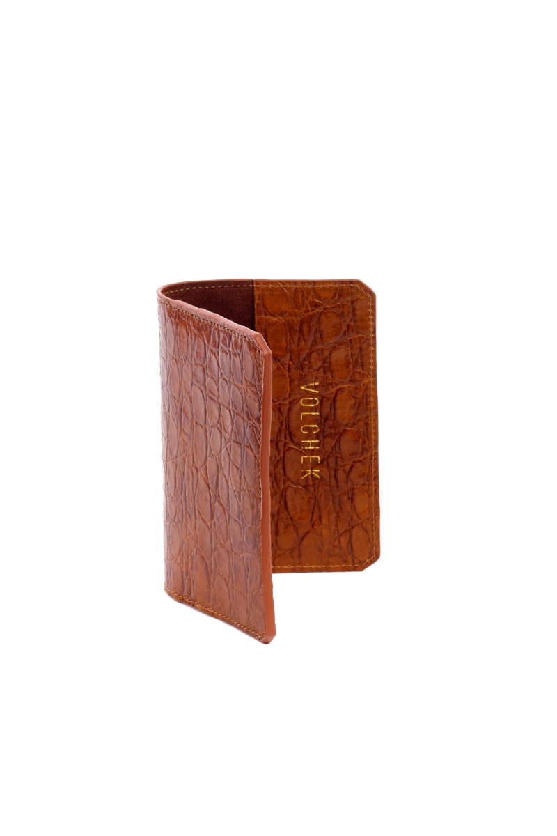 Обложка на паспорт «Миндаль» / «Almond» VOLCHEK, цвет: оранжевый E5 купить онлайн