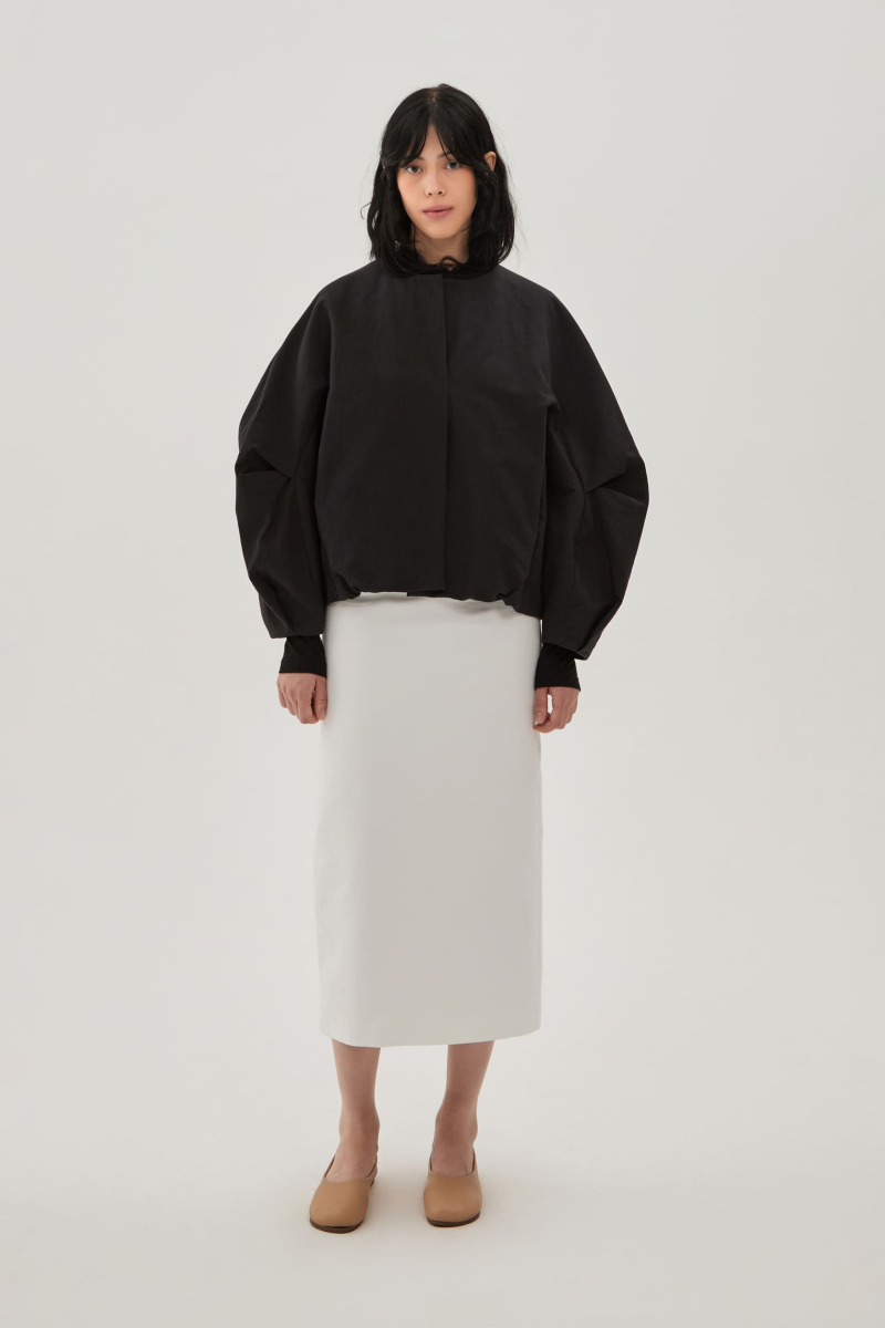 Жакет из бумажной ткани UNKE, цвет: Черный, 2601J002C_BL купить онлайн