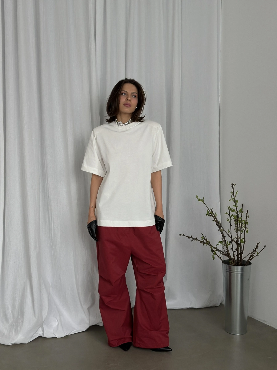 Брюки "Ностальгия" MIARTLAND, цвет: Бордовый, НФ-00000886 купить онлайн