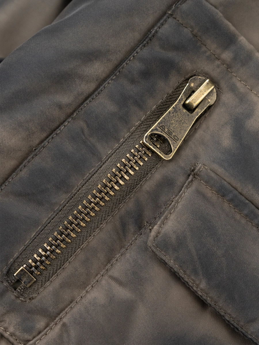 Бомбер с капюшоном ABC, цвет: серый, 00-293 купить онлайн