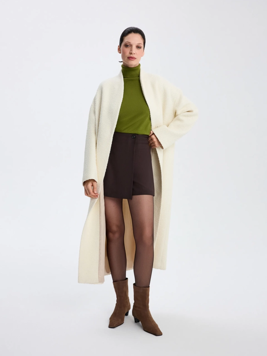 Юбка-шорты ANNA PEKUN, цвет: коричневый, 60.2627.700 купить онлайн