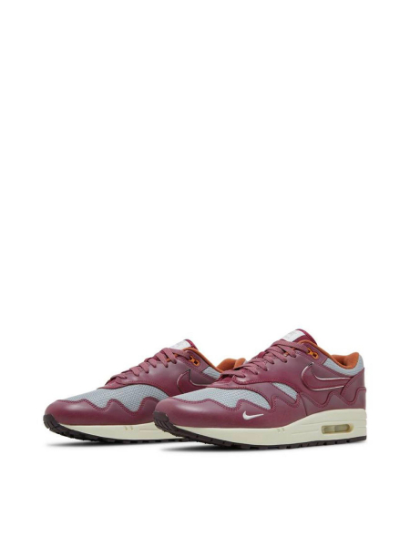 Кроссовки Nike x Patta Air Max 1 shvetsov store, цвет: бордовый всплеск DO9549-001 | новая мужская коллекция купить онлайн