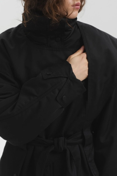 Куртка с воротником-стойкой marte, цвет: Черный,  купить онлайн