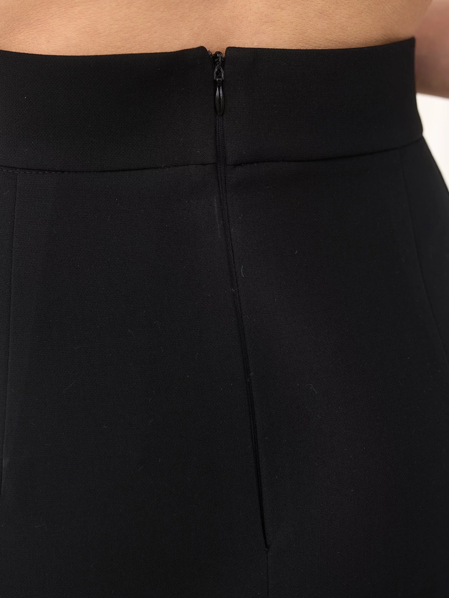 Юбка миди с двумя шлицами I.B.W., цвет: Черный, SK019 купить онлайн