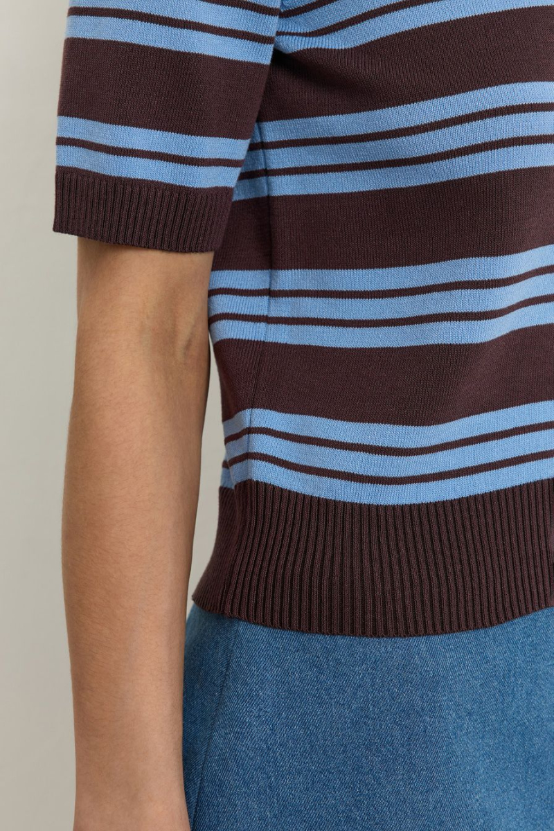 Джемпер из 100% вискозы TOPTOP, цвет: коричневый, TT.050.17693.701 купить онлайн