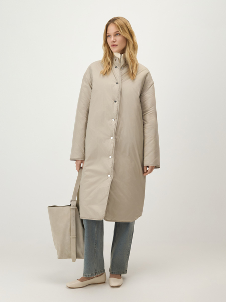 Пальто двустороннее Conso, цвет: бежевый, SEL 260112 - бежевый купить онлайн