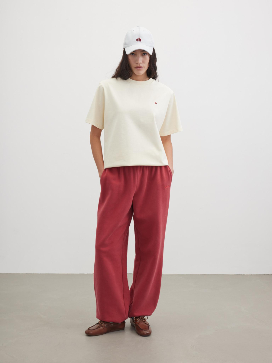 Утепленные джоггеры Chaika, цвет: красный, AW25PA07-44 купить онлайн