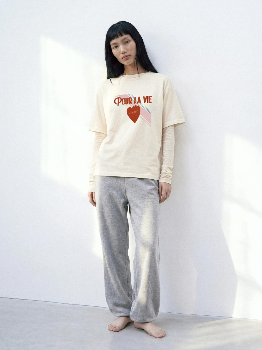 Футболка с принтом женская Chaika, цвет: белый SS26TS01-101 | новая женская коллекция купить онлайн