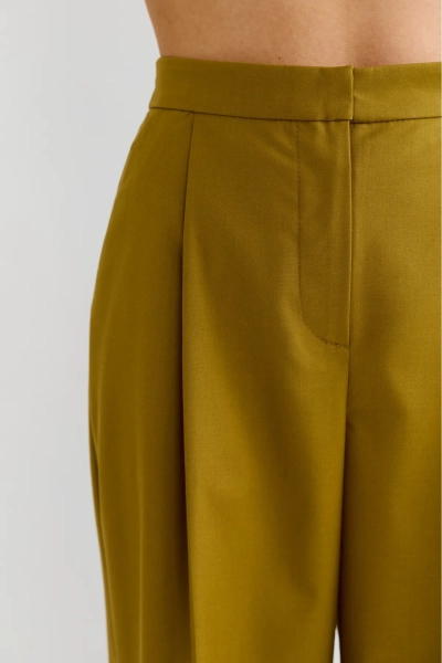 Брюки классические на резинке Erist store, цвет: зеленый, НФ-00003090 купить онлайн