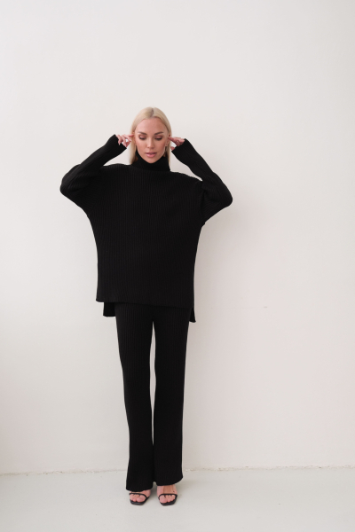 Брюки трикотажные MINI, цвет: Черный, НФ-00000130 купить онлайн Брюки трикотажные MINI, цвет: Черный, НФ-00000130 купить онлайн