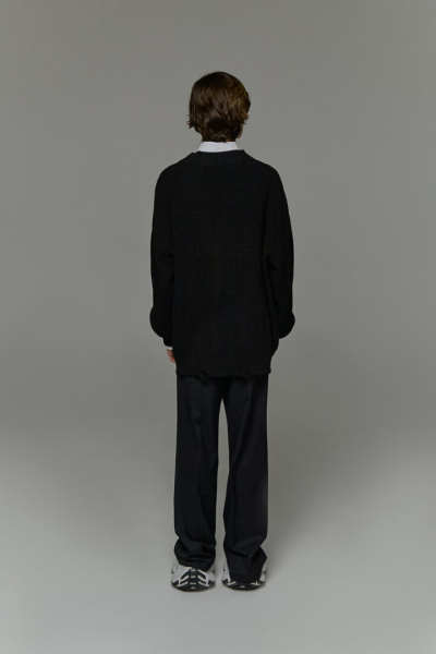 Кардиган вязаный SCANDALIS, цвет: Черный, Кард003а купить онлайн