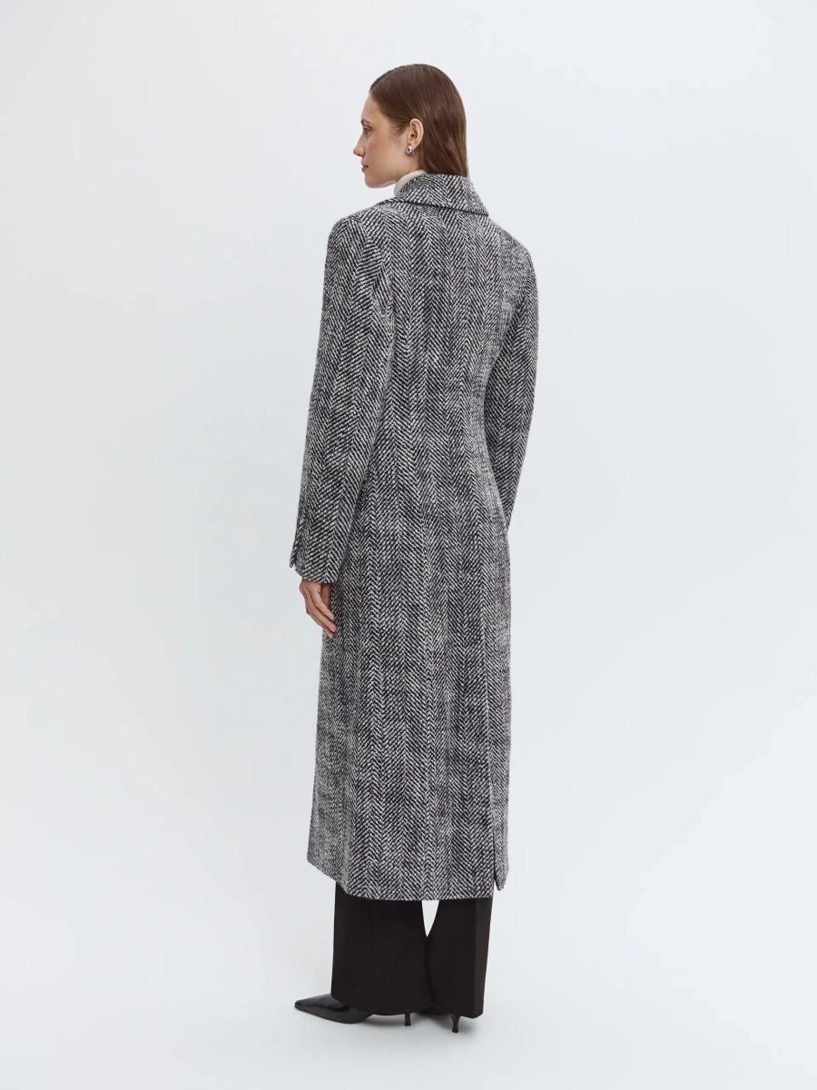 Пальто из шерсти ANNA PEKUN, цвет: Черный, 15.2573.901 купить онлайн