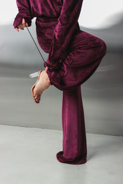 Брюки VELOUR SPECIAL GARCHIT, цвет: vine,  купить онлайн Брюки VELOUR SPECIAL GARCHIT, цвет: vine,  купить онлайн