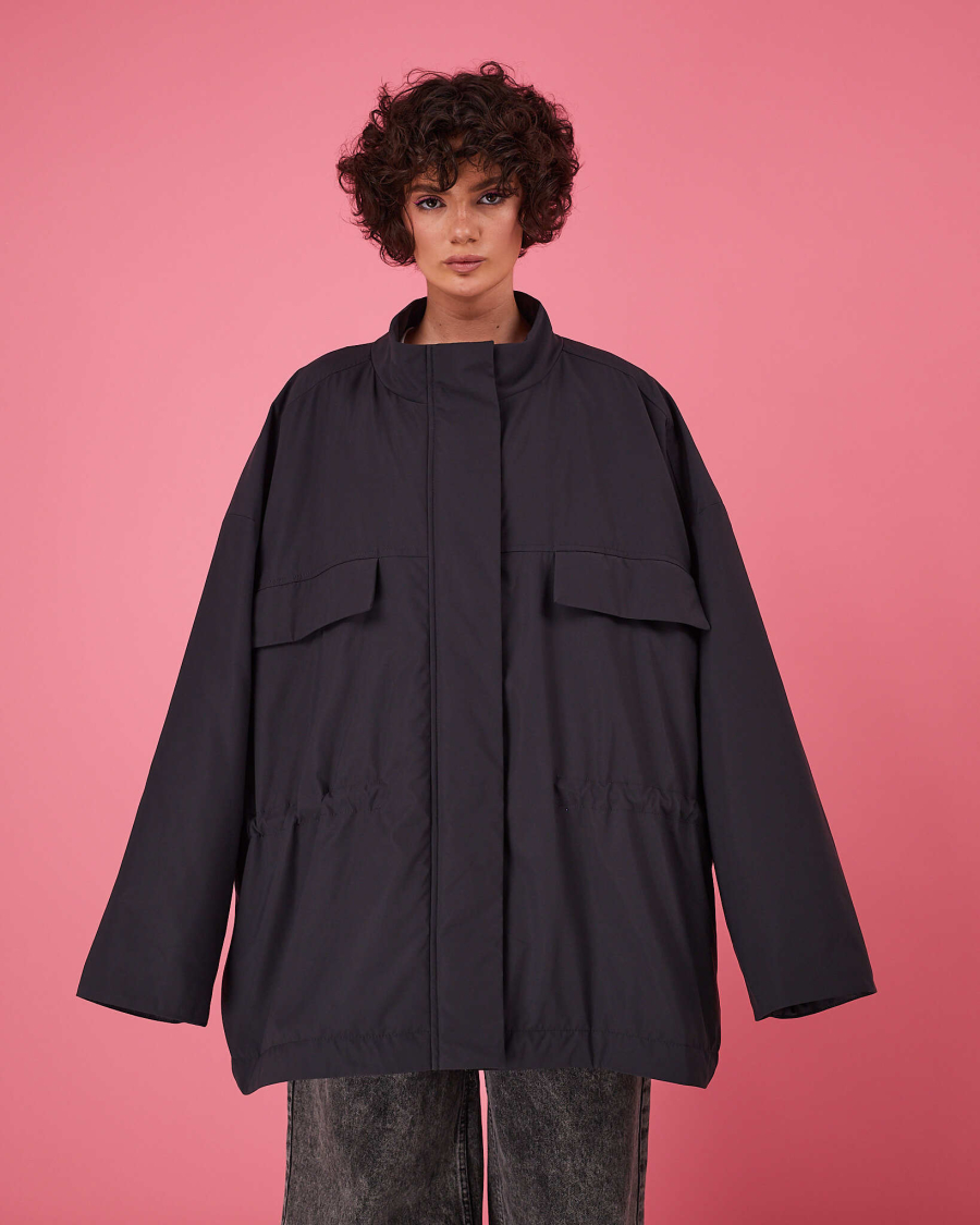 Куртка демисезонная TABOO, цвет: темно-серый, KS02 купить онлайн