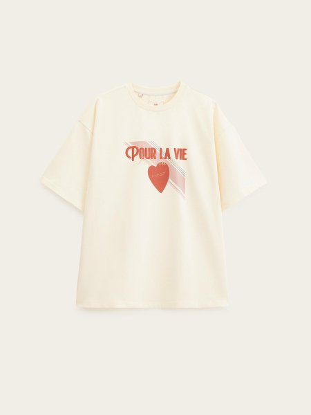 Футболка с принтом женская Chaika, цвет: белый SS26TS01-101 | новая женская коллекция купить онлайн