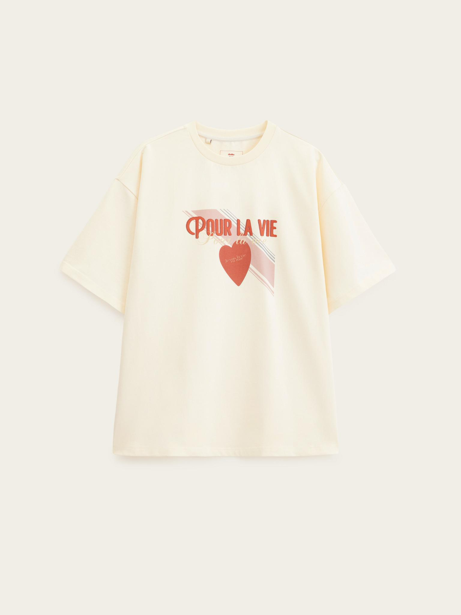 Футболка с принтом женская Chaika, цвет: белый SS26TS01-101 | новая женская коллекция купить онлайн