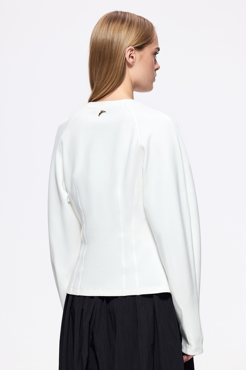 Лонгслив с вышивкой DREAMS BY ALENA AKHMADULLINA, цвет: белый, 126103160404421/402000 купить онлайн