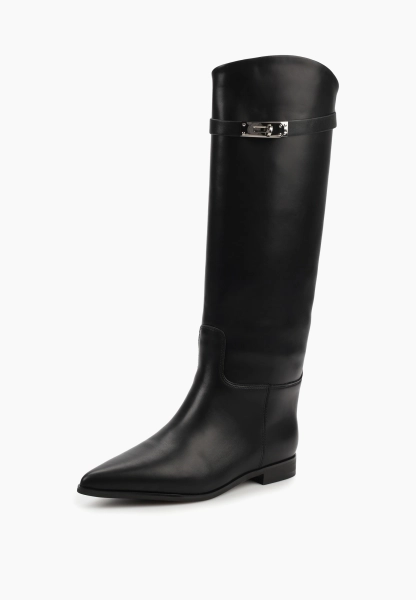 Жокейские сапоги остроносые SBALO, цвет: Черный SHT91 купить онлайн