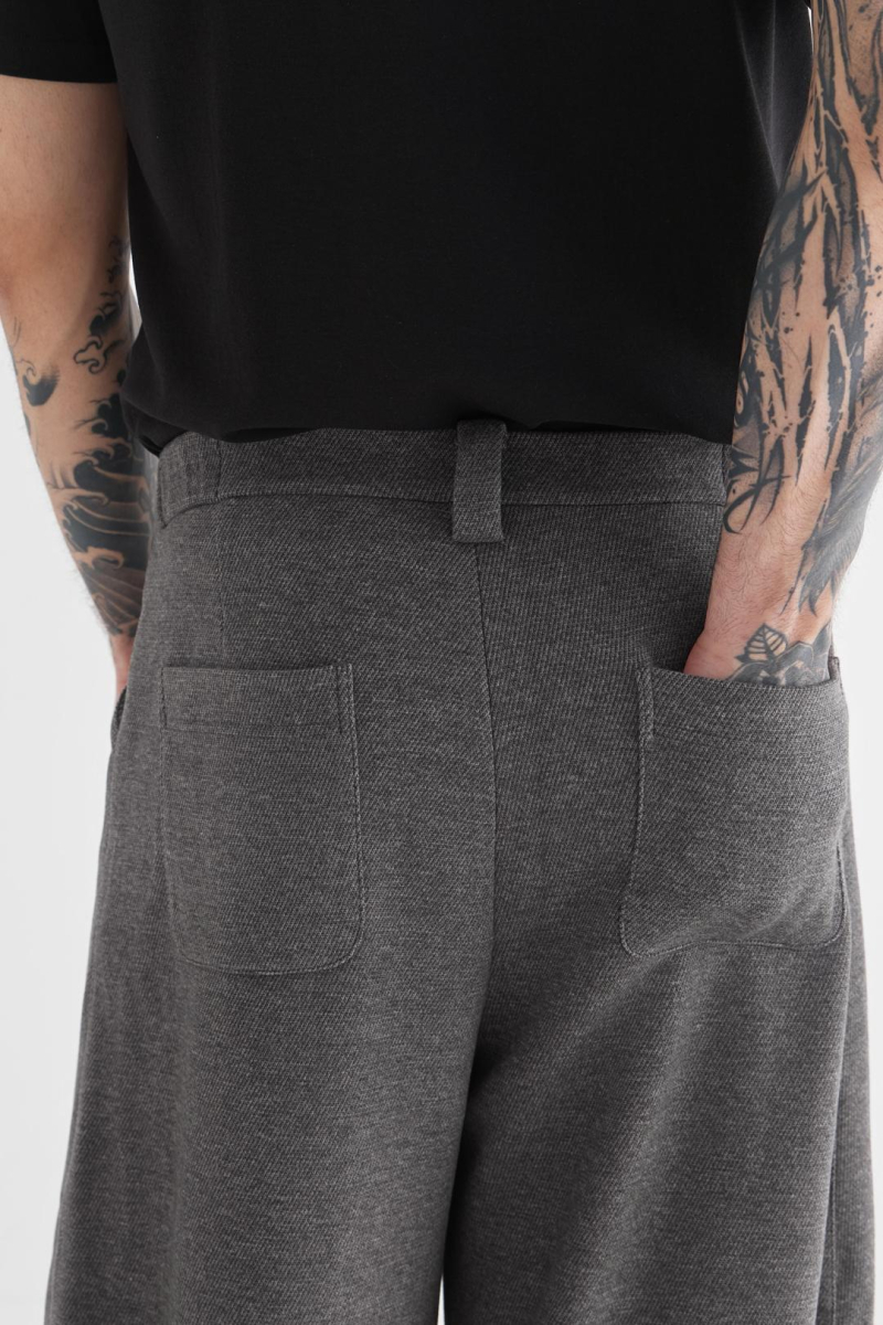 Брюки мужские «Ателье» CULTBASE, цвет: серый,  купить онлайн
