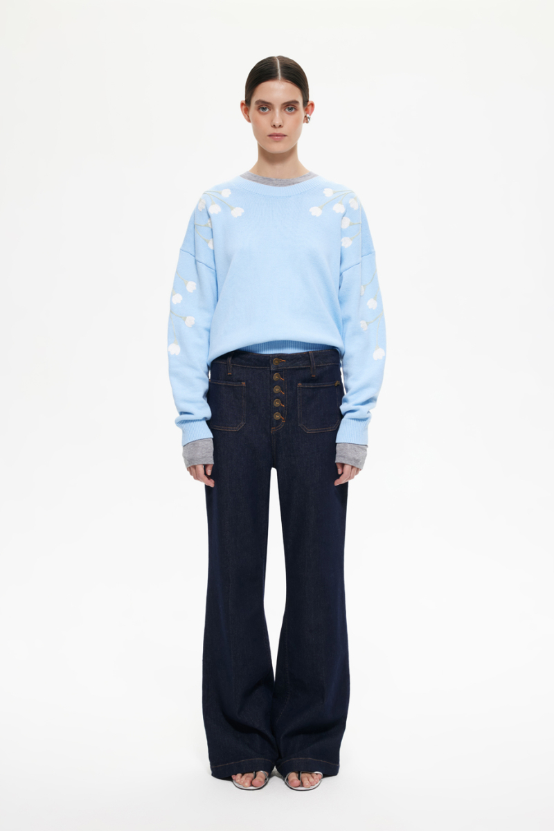 Джинсы-клёш