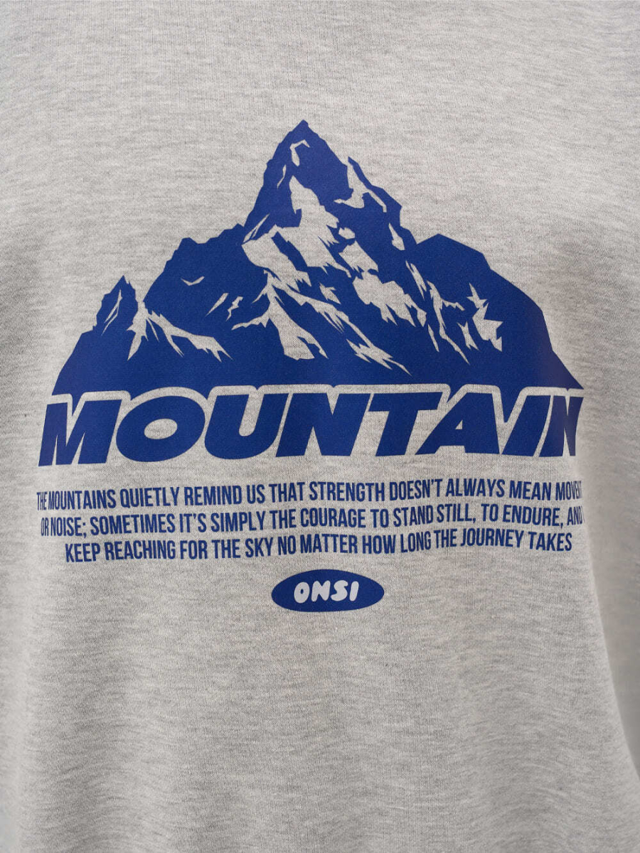 Свитшот с начесом ONSI, цвет: серый,  купить онлайн