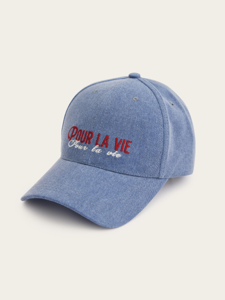 Бейсболка с надписью Chaika, цвет: синий SS26CP01-20 купить онлайн