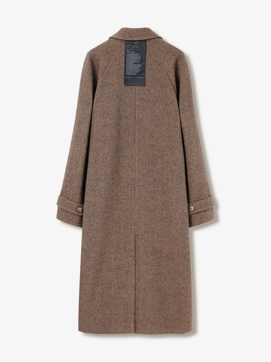 Однобортное пальто оверсайз из шерсти p.p.s., цвет: мультиколор, 1114.000.00.00.637 купить онлайн