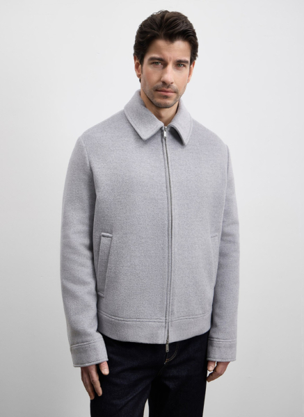 Куртка из пальтовой шерсти