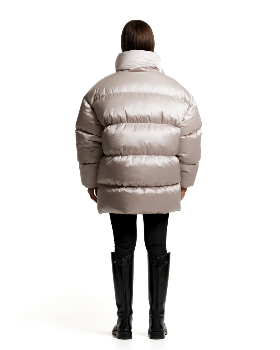 Пуховик PUFFER Y2 PEARL YONS, цвет: жемчужный,  купить онлайн Пуховик PUFFER Y2 PEARL YONS, цвет: жемчужный,  купить онлайн