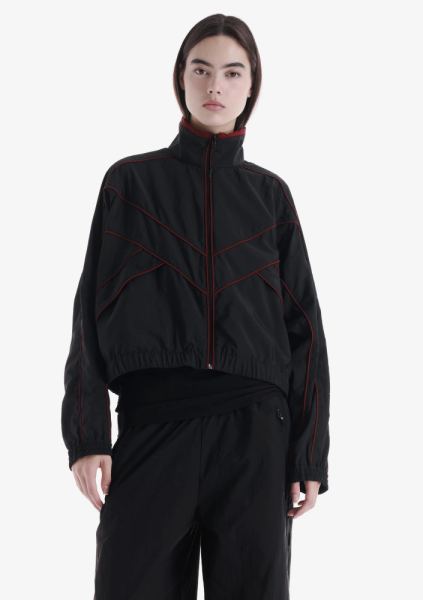 Укороченная трековая куртка