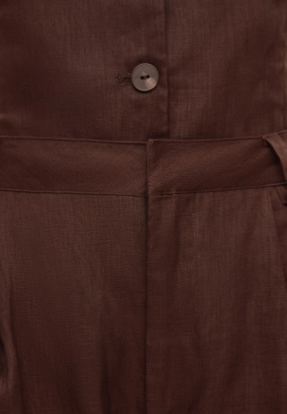 Женские шорты льняные MUTED, цвет: коричневый, 905310.WSHT0014_Brown купить онлайн
