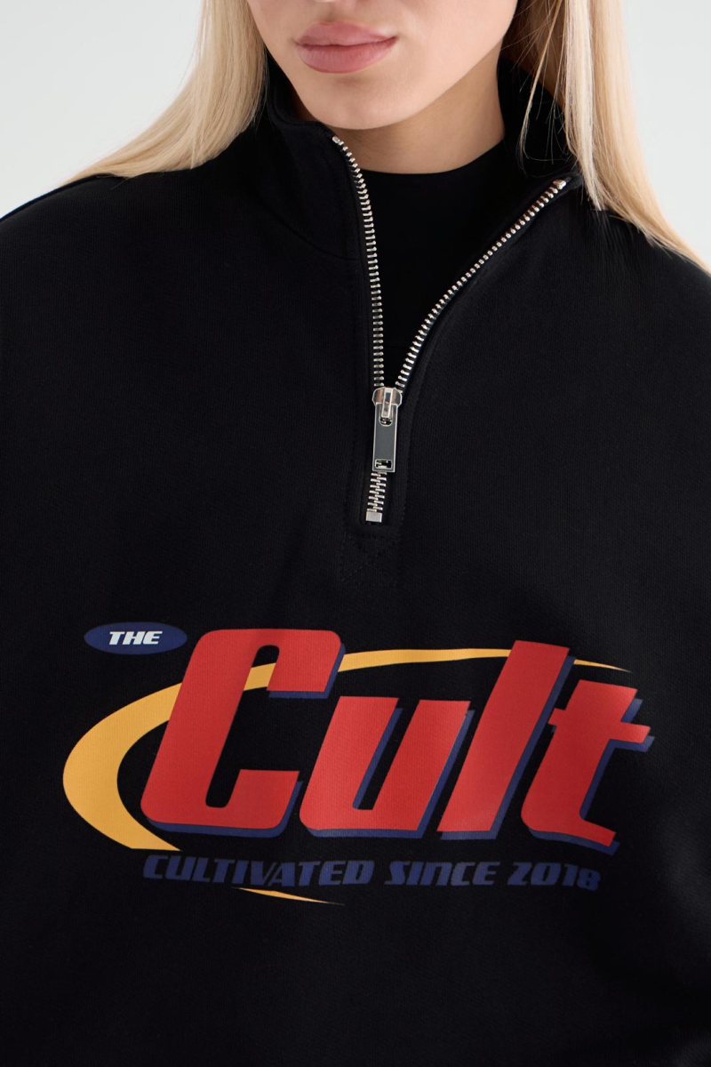 Анорак с принтом CULTBASE, цвет: Черный,  купить онлайн